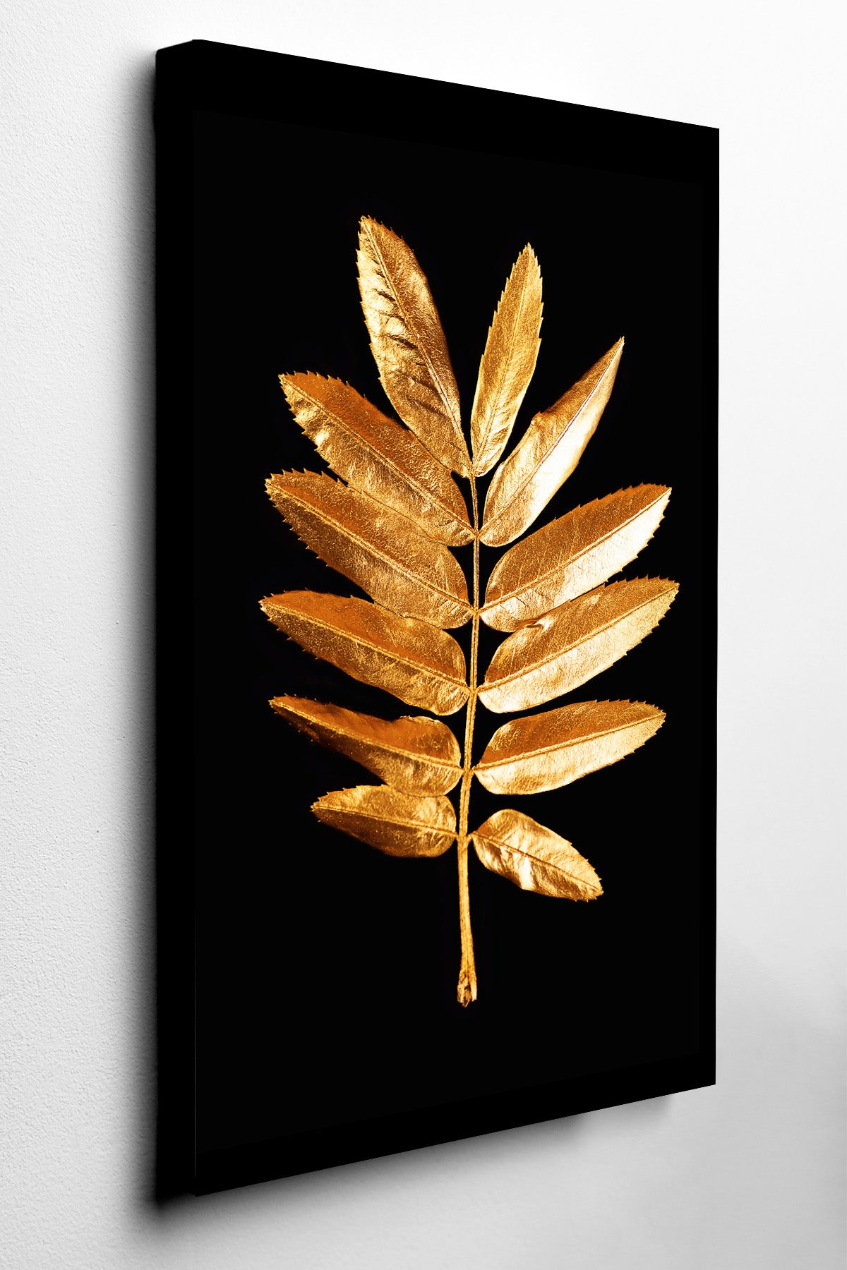 Gilded Fern Canvas Print — canvas wall art
